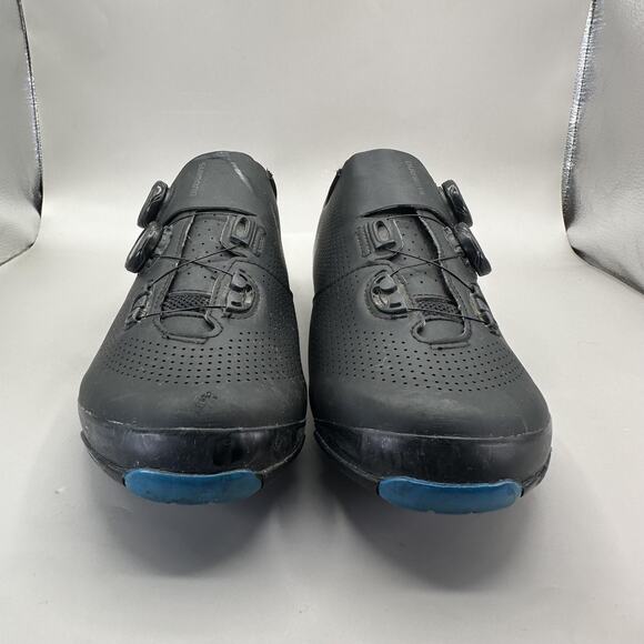 Shimano SH-XC701 XC7 Mountain Bike Cycling Shoes Mens 10.5 EU45 BOA SPD Black - Picture 3 of 11